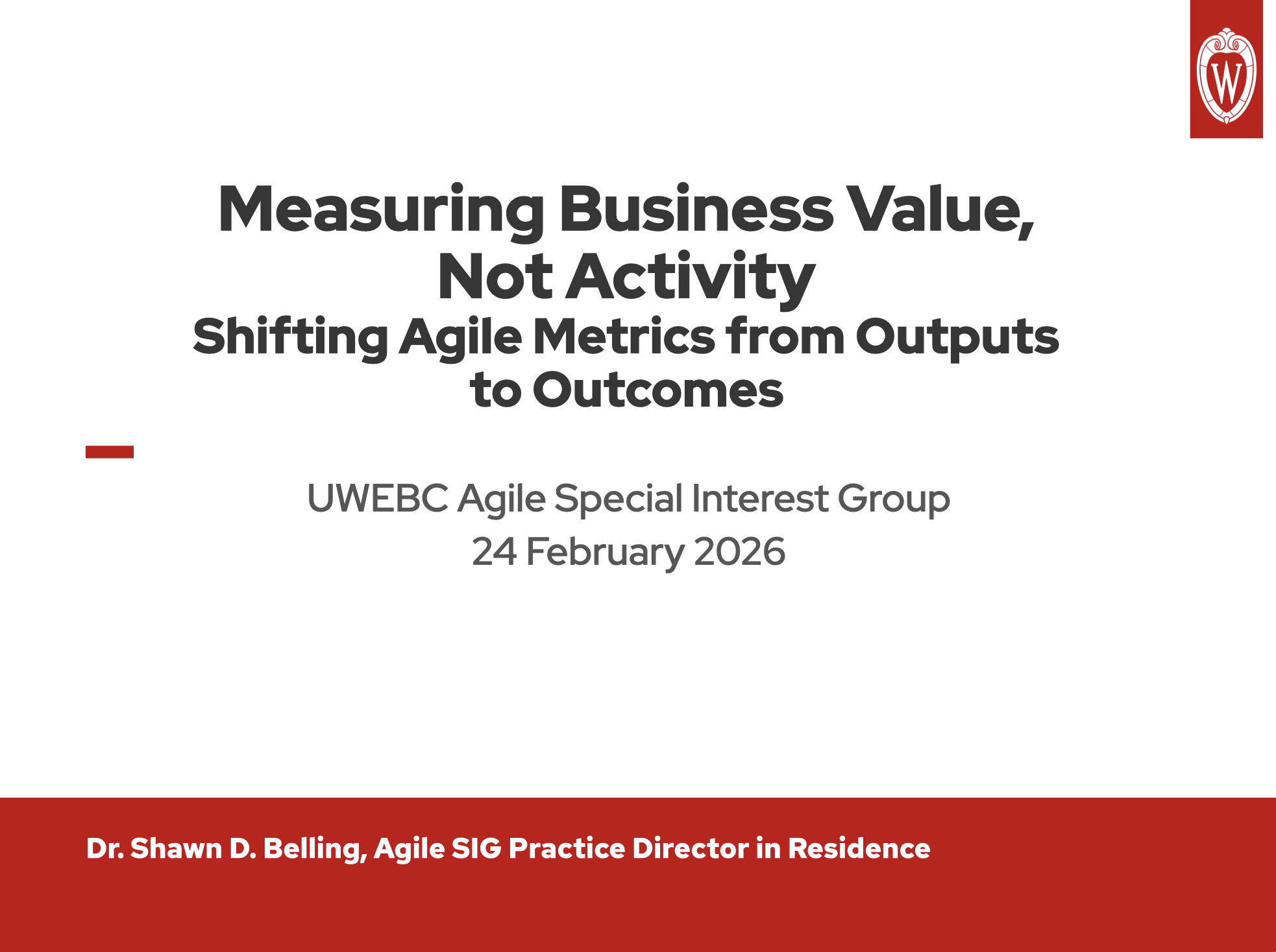 5. Thermo Fisher Scientific Slides: Shifting Agile Metrics from Outputs to Outcomes thumbnail